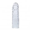BAILE FUNDA ROSA PENE SILICONA ESTIMULANTE 13 CM