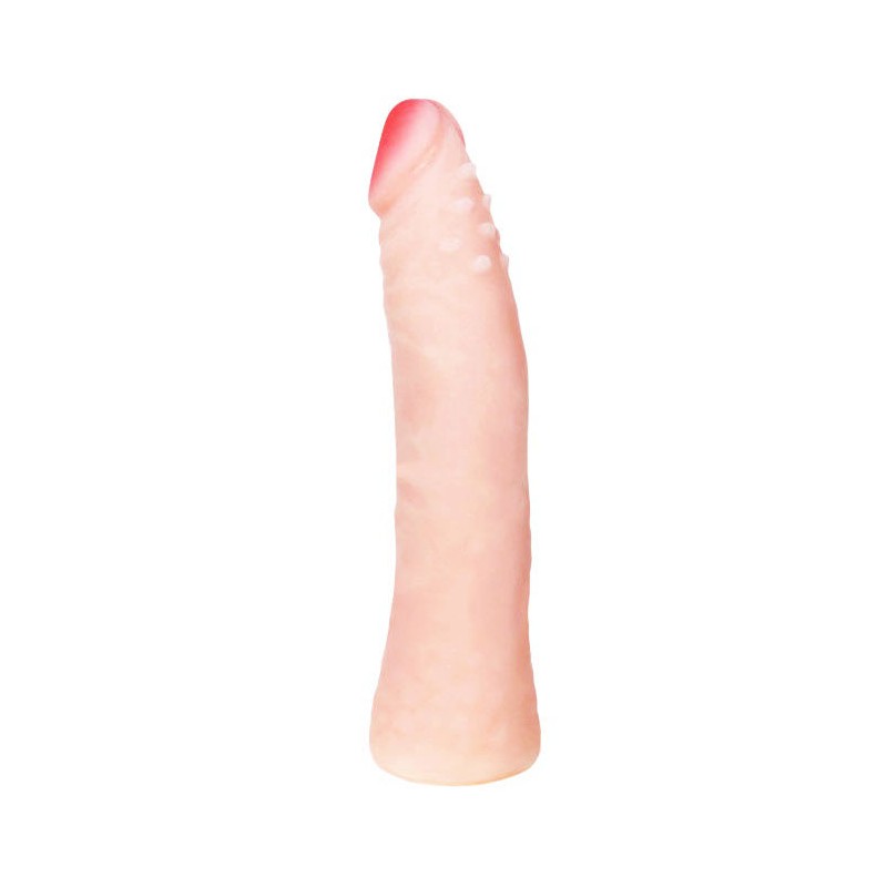 BAILE DILDO SILICONA TACTO PIEL REALISTICO 19 CM COLOR CAJA ALEATORIO
