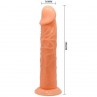 BAILE DILDO VIVE REALISTIC 198 CM COR NATURAL