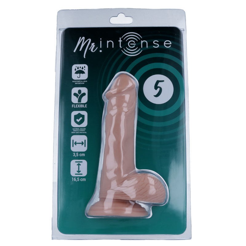 MR INTENSE 5 PENE REALISTICO 165 CM O 35 CM