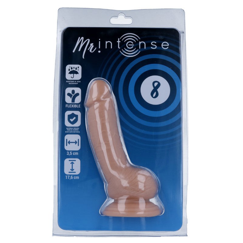 MR INTENSE 8 PENE REALISTICO 176 CM O 35 CM