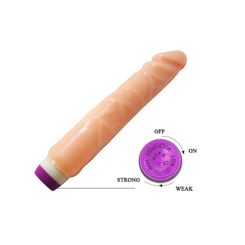 BAILE WAVES OF PLEASURE REALISTIC VIBRATING 255 CM