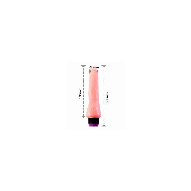 NMC TOYS VIBRADOR REALISTICO 195 CM