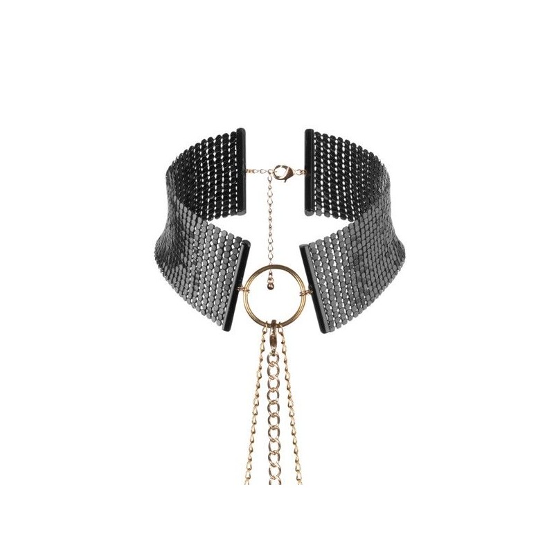BIJOUX DeSIR MeTALLIQUE COLLAR METLICO NEGRO