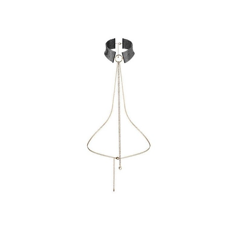 BIJOUX DeSIR MeTALLIQUE COLLAR METLICO NEGRO