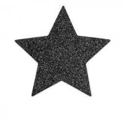BIJOUX INDISCRETS PEZONERAS FLASH ESTRELLA NEGRO