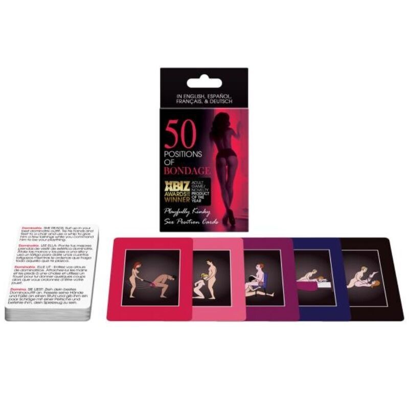 KHEPER GAMES CARTAS 50 POSICIONES DE BONDAGE