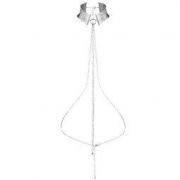 BIJOUX DeSIR MeTALLIQUE COLLAR METLICO PLATEADO
