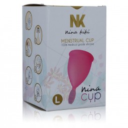 NINA KIKi COPA MENSTRUAL TALLA L ROSA