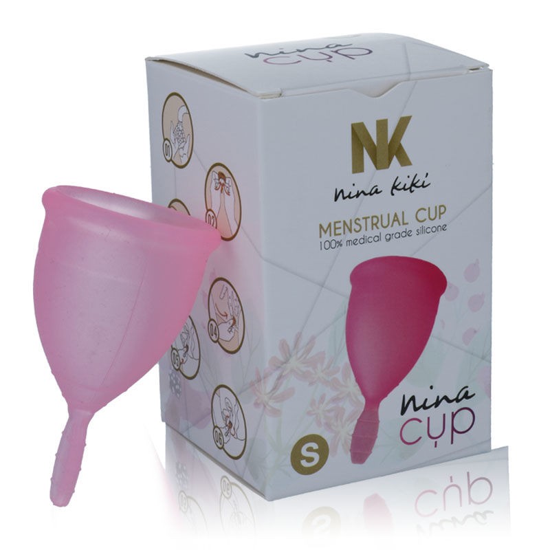NINA KIKi COPA MENSTRUAL TALLA S ROSA