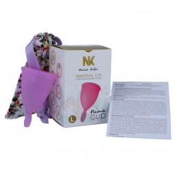 NINA KIKi COPA MENSTRUAL TALLA L LILA
