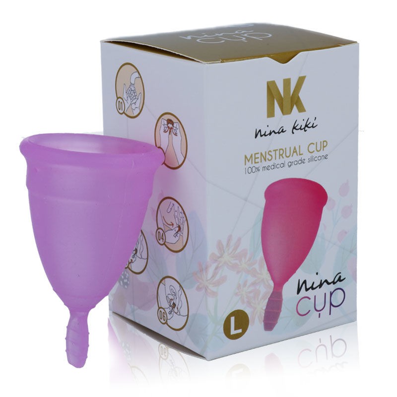 NINA KIKi COPA MENSTRUAL TALLA L LILA
