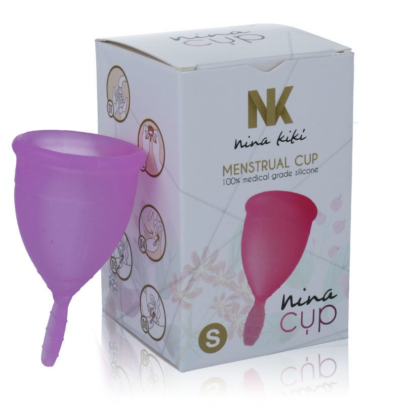 NINA KIKi COPA MENSTRUAL TALLA S LILA