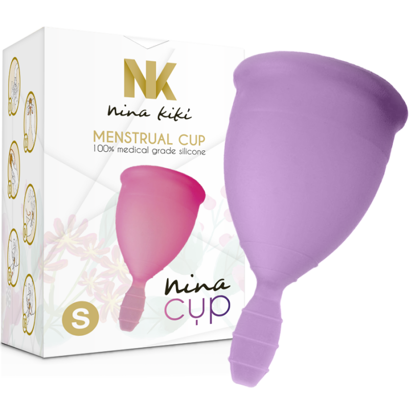 NINA KIKi COPA MENSTRUAL TALLA S LILA