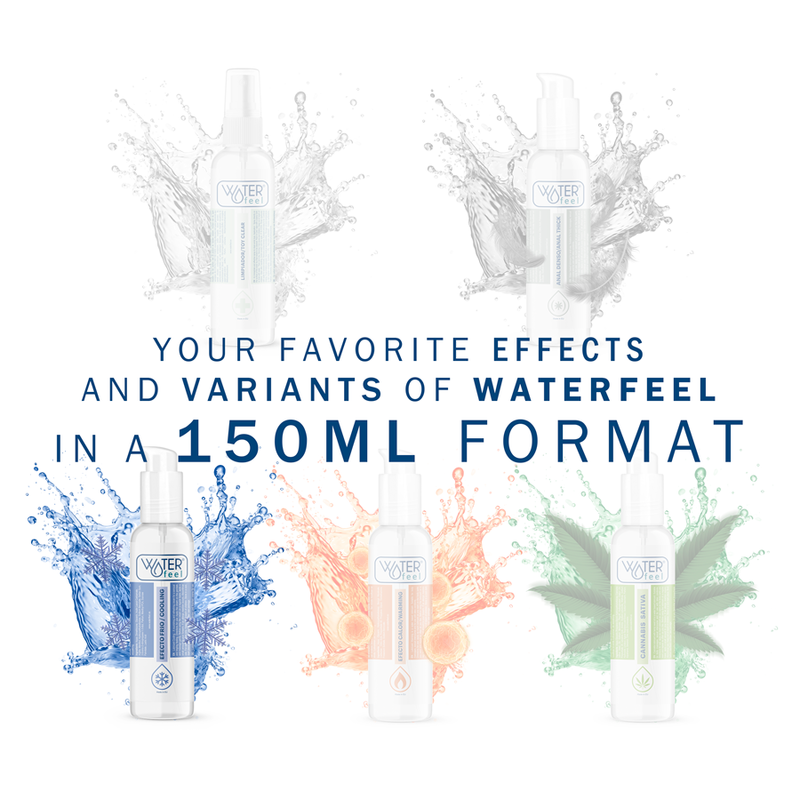 WATERFEEL LUBRICANTE EFECTO FRIO 150 ML