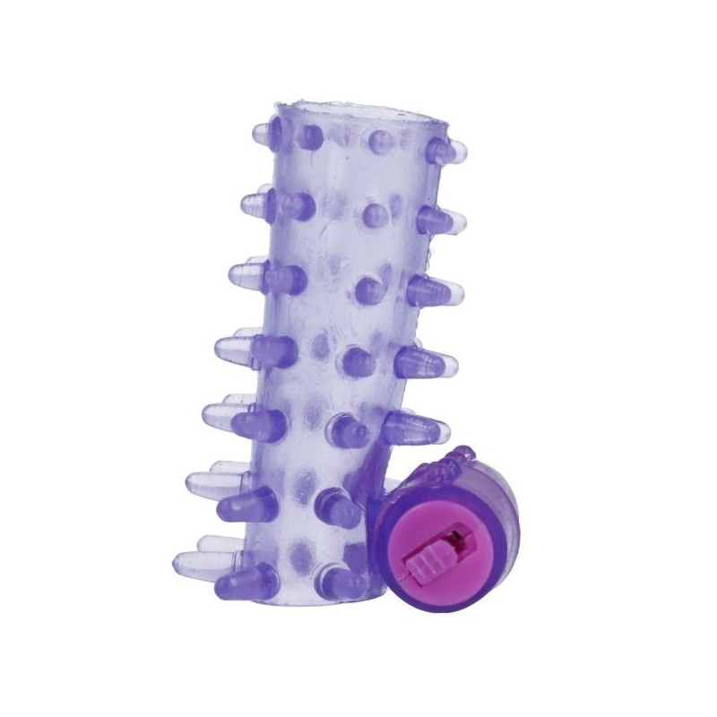 CASUAL LOVE RING FUNDA PENE VIBRADOR LILA