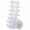 CASUAL LOVE RING FUNDA PENE VIBRADOR TRANSPARENTE
