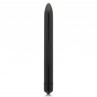 GLOSSY SLIM VIBRADOR NEGRO