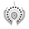 BIJOUX INDISCRETS FLAMBOYANT NEGRO PLATA