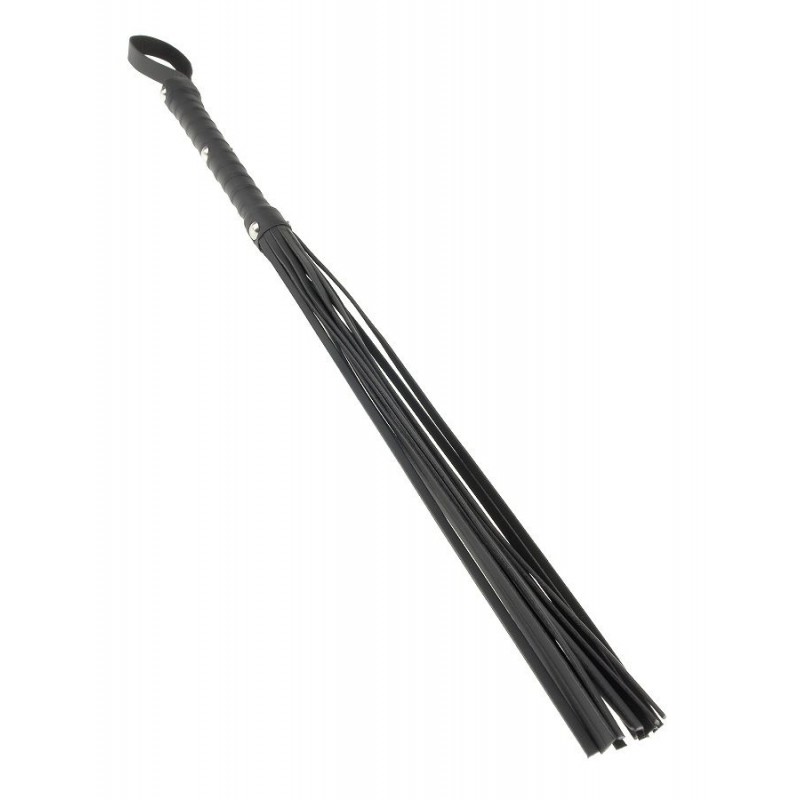 FETISH FANTASY LIMITED EDITION LATIGO AZOTADOR PIEL NEGRO