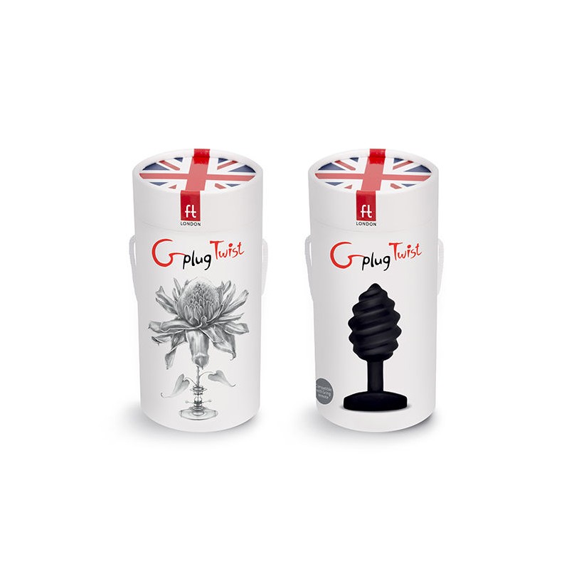 G VIBE GPLUG TWIST CON VIBRACIoN NEGRO