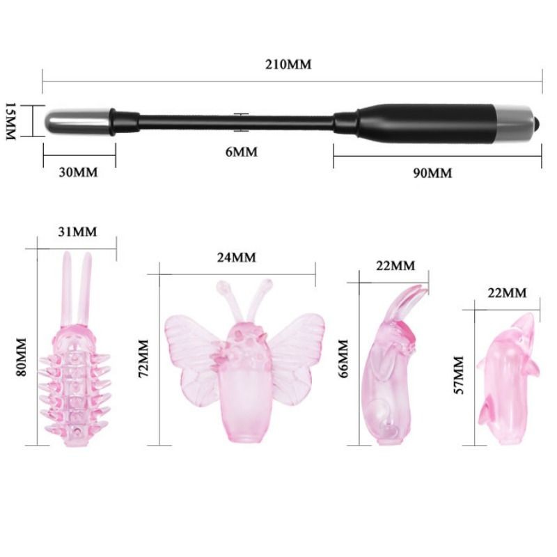 BAILE WIZARD MAGIC WAND ESTIMULADOR CON VIBRACION
