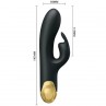 PRETTY LOVE SMART VIBRADOR DOUBLE PLEASURE