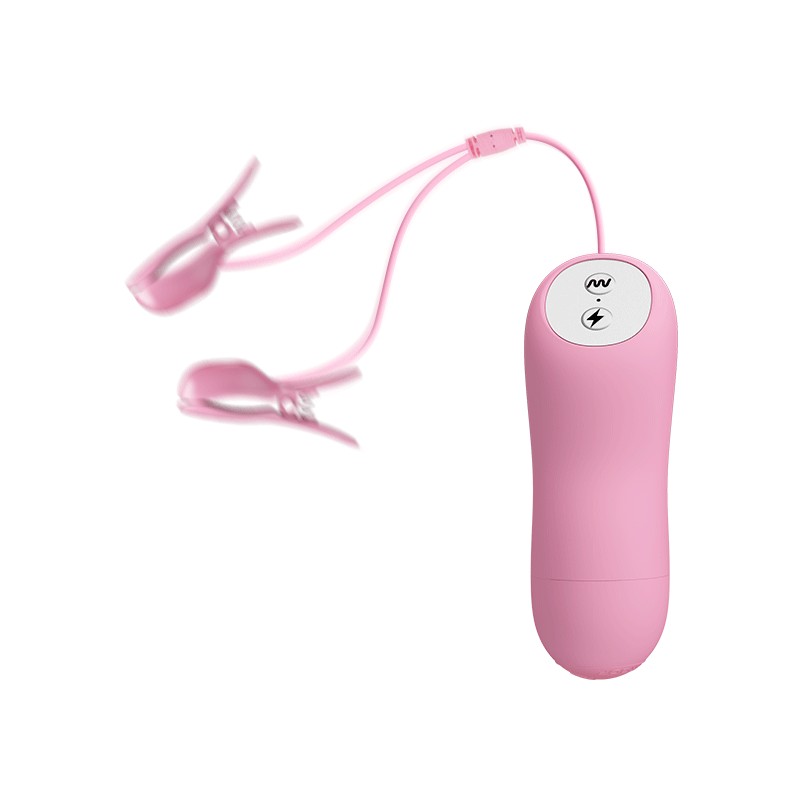 BAILE ROMANTIC WAVE PINZAS CON VIBRACION Y ELECTROSHOCK