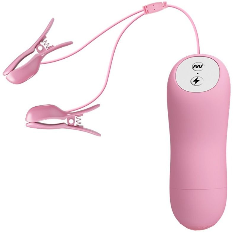 BAILE ROMANTIC WAVE PINZAS CON VIBRACION Y ELECTROSHOCK
