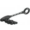 PRETTY LOVE ANILLOS PENE CON PLUG VIBRADOR