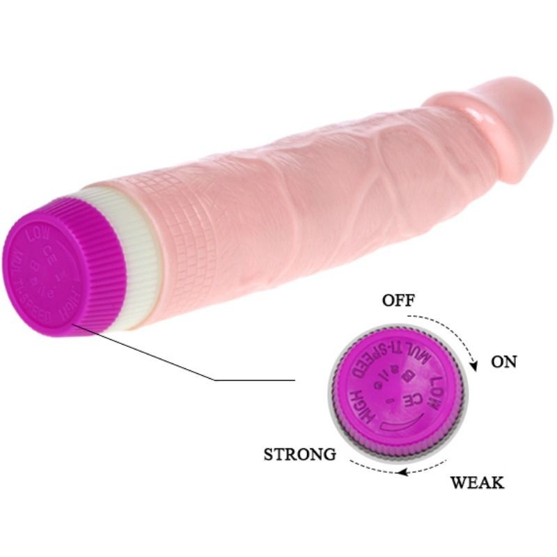 BAILE VIBRADOR REALiSTICO PARA PRINCIPIANTES 215 CM