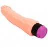 BAILE VIBRADOR REALISTICO FLEXIBLE NATURAL 24 CM