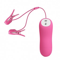 BAILE ROMANTIC WAVE PIZAS CON VIBRACION Y ELECTROSHOCK FUCSIA