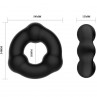 CRAZY BULL ANILLO SILICONA SUPER SUAVE CON NODULOS