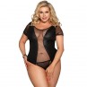 SUBBLIME FETISH TEDDY MANGA CORTA TALLA GRANDE