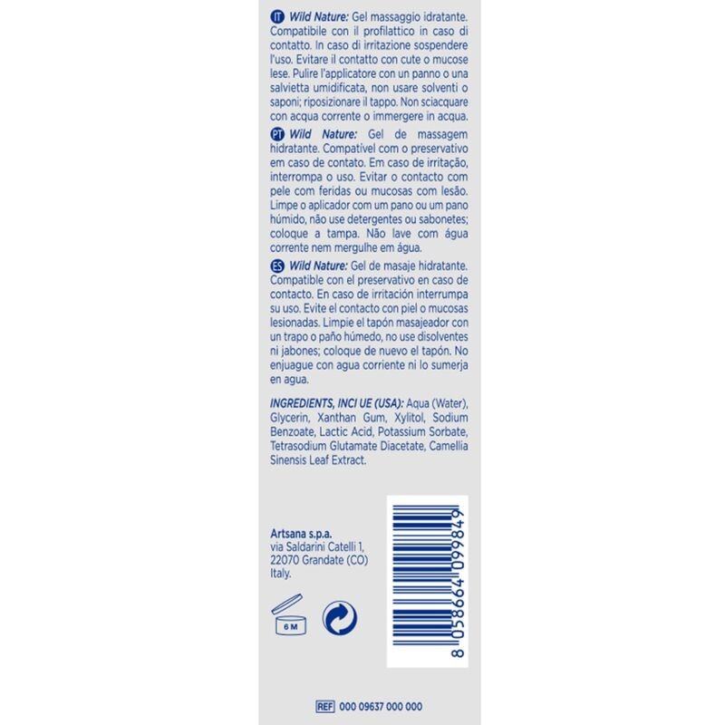 CONTROL WILD NATURE GEL MASAJE 3 EN 1 200 ML