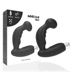ADDICTED TOYS VIBRADOR PROSTTICO RECARGABLE MODEL 3 NEGRO