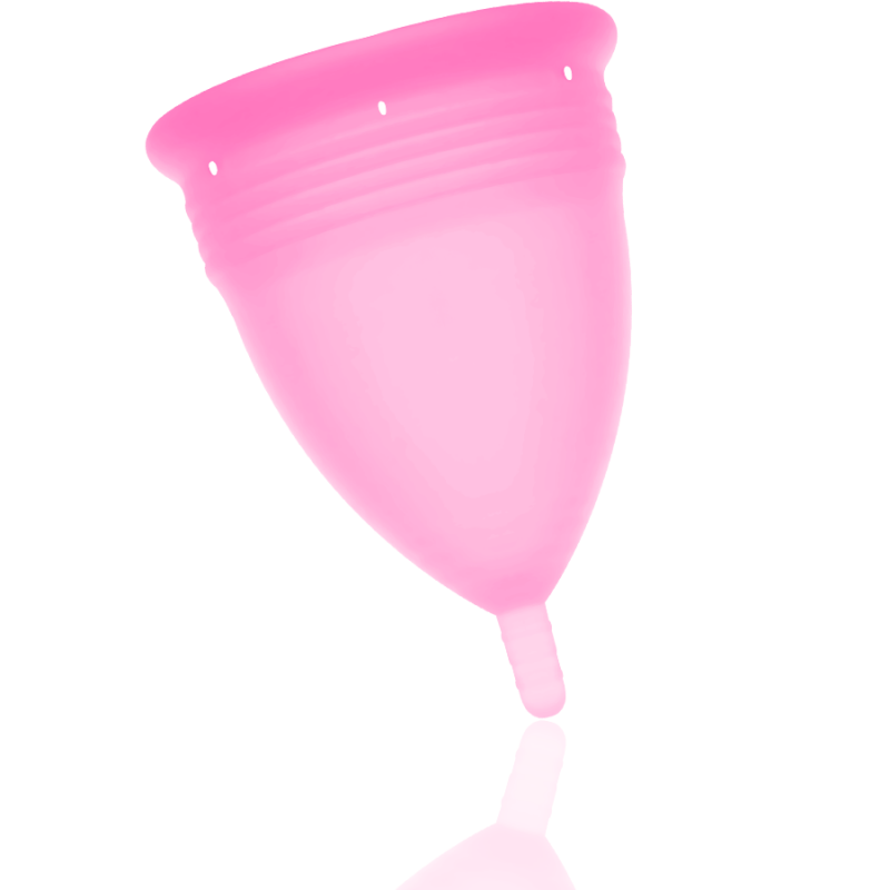 STERCUP COPA MENSTRUAL FDA SILICONA TALLA L ROSA