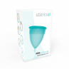 STERCUP COPA MENSTRUAL FDA SILICONA TALLA L AQUAMARINA