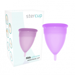 STERCUP COPA MENSTRUAL FDA SILICONA TALLA L LILA