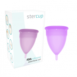 STERCUP COPA MENSTRUAL FDA SILICONA TALLA S LILA