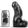 ALL BLACK REALISTIC DONG NEGRO 17 CM