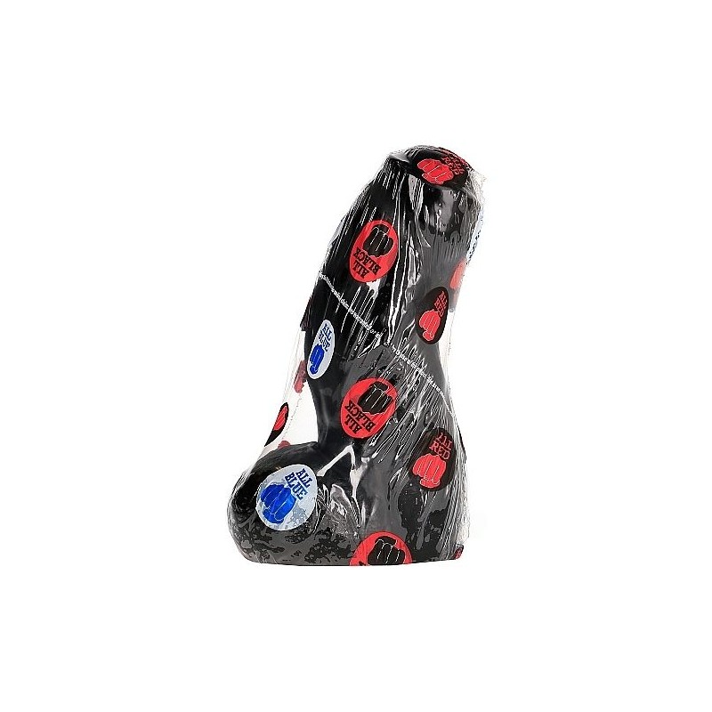 ALL BLACK REALISTIC DONG NEGRO 17 CM