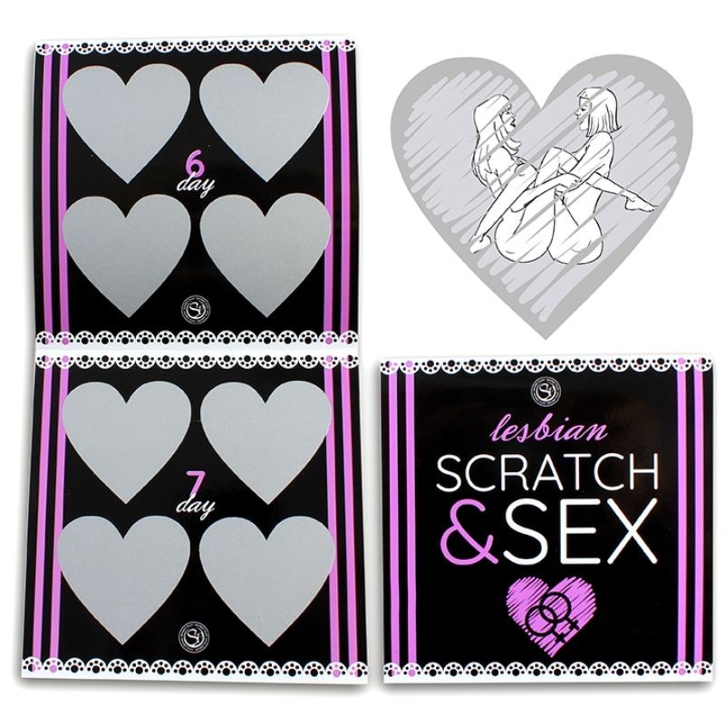 SECRETPLAY SCRATCH SEX JUEGO PAREJAS POSTURAS LESBICAS ES EN FR PT DE