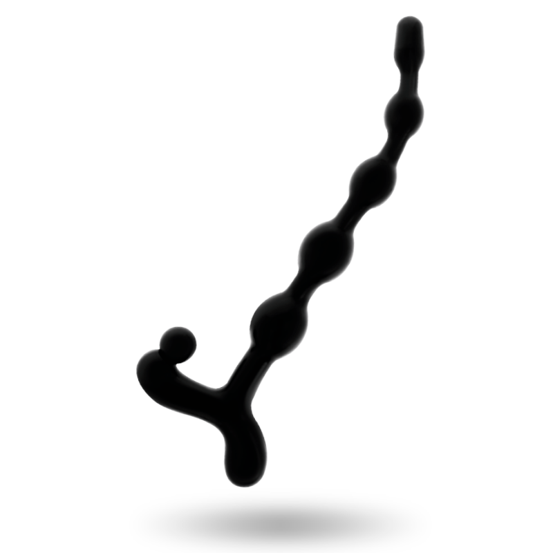 ADDICTED TOYS BOLAS ANALES 22 CM NEGRO