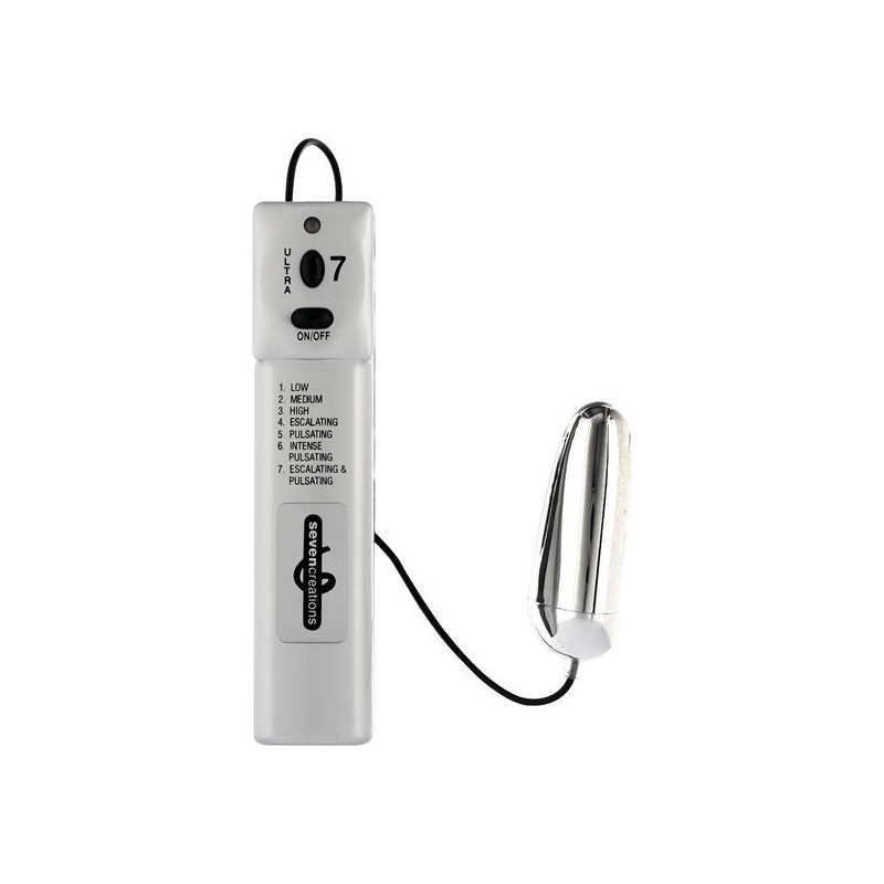 SEVEN CREATIONS ULTRA 7 VECTOR HUEVO VIBRADOR