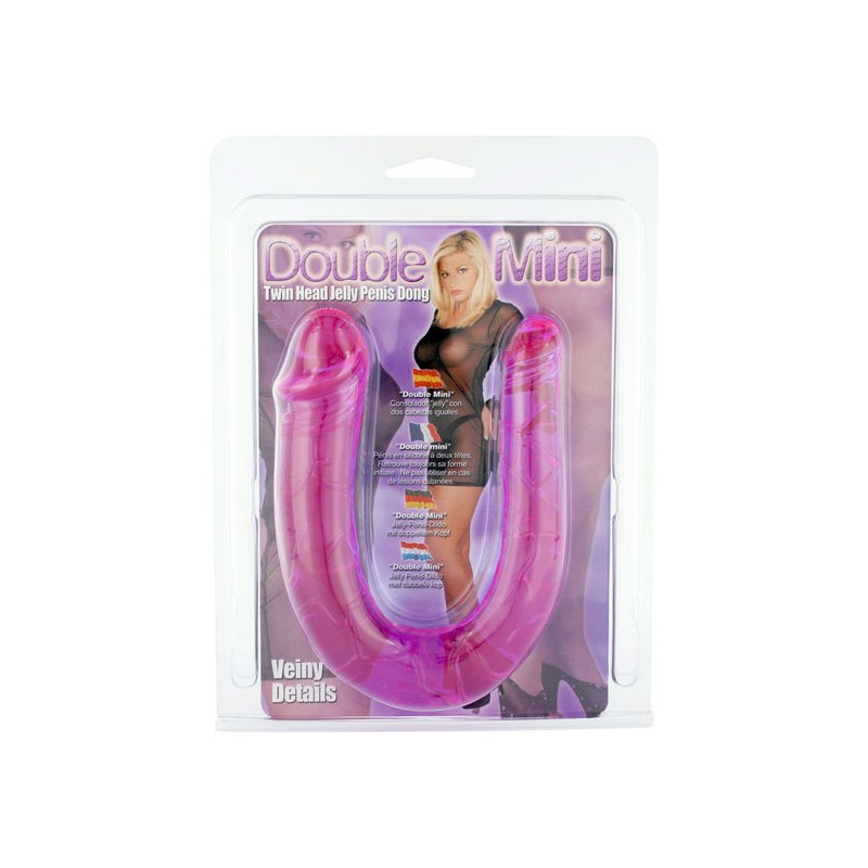 SEVEN CREATIONS PENE CON DOS CABEZAS DE GELATINA FLEXIBLE