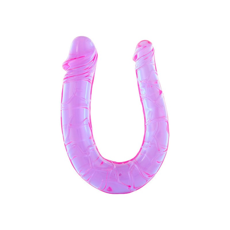 SEVEN CREATIONS PENE CON DOS CABEZAS DE GELATINA FLEXIBLE