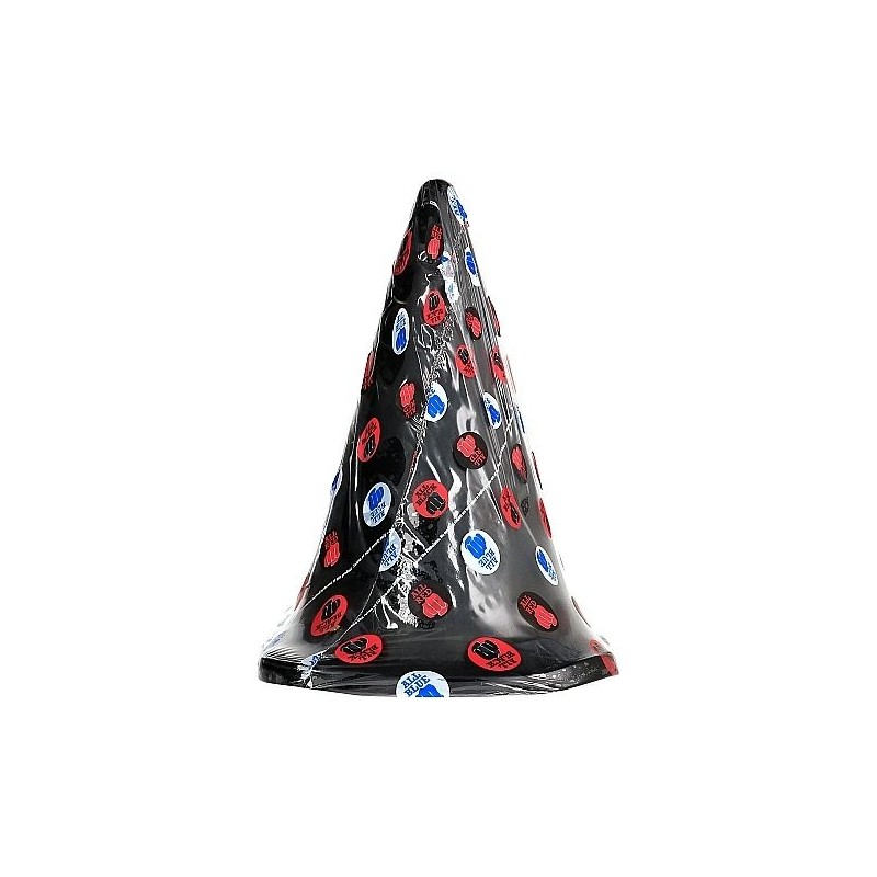 ALL BLACK PLUG TRIANGULAR 30 CM