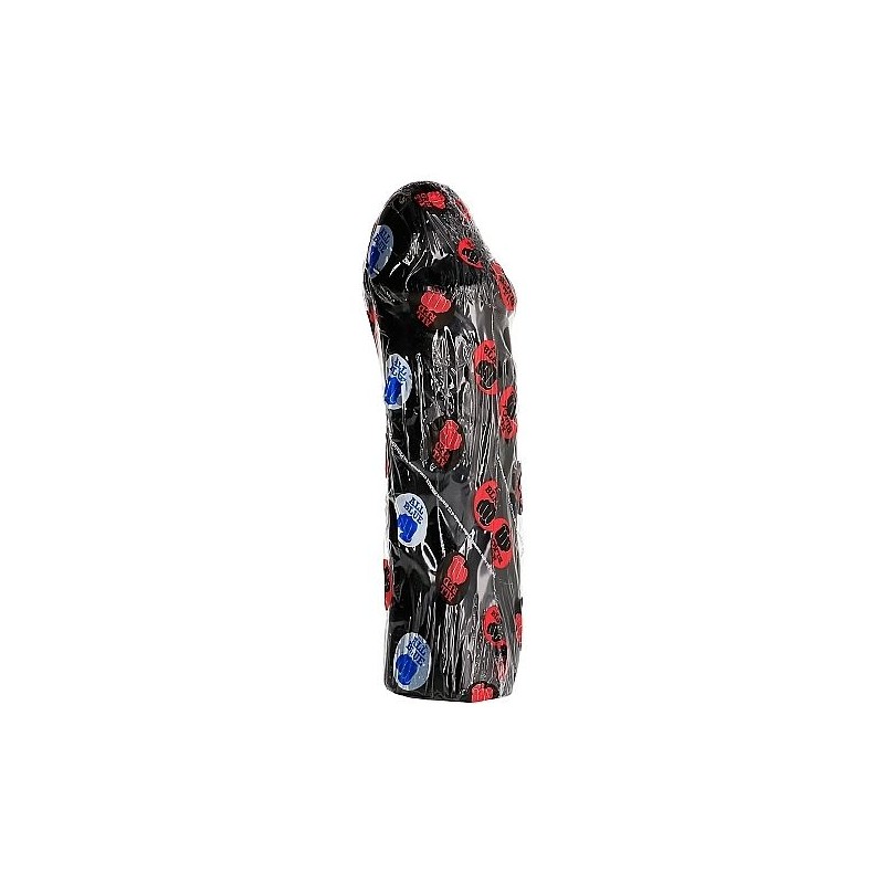ALL BLACK DONG 28 CM SIN TESTICULOS